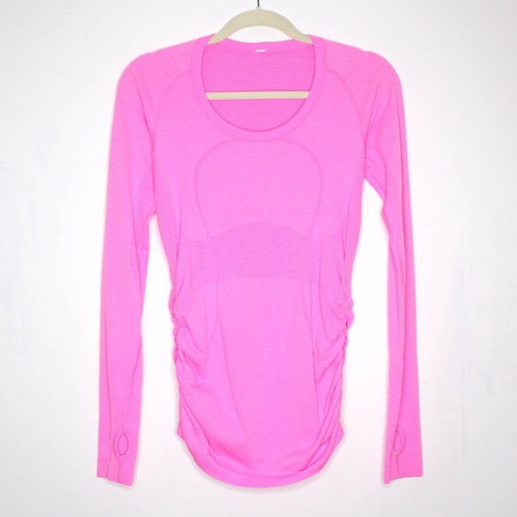 lululemon athletica Tops - Lululemon | Swiftly Tech Long Sleeve Ruched 8